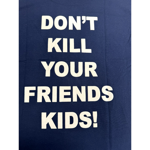 Revenge X XXX Tentacion Don't Kill Your Friends Navy Tee Size XXL - Picture 4 of 6